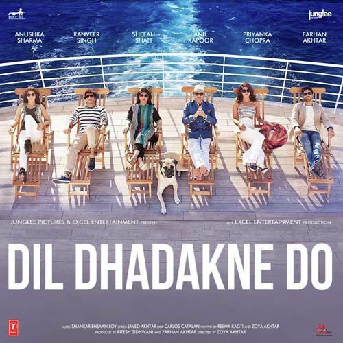 download Farhan Akhtar, Vishal Dadlani, Divya Kumar, Alyssa Mendonsa, Sapna Pathak, Shankar-Ehsaan-Loy  Dil Dhadakne Do mp3 Single Tracks song 