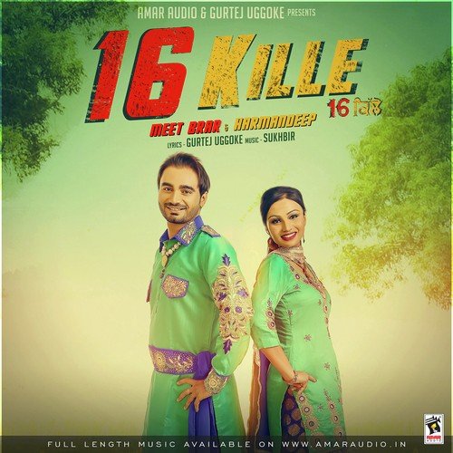 download Meet Brar, Harmandeep  16 Kille mp3 Single Tracks song 