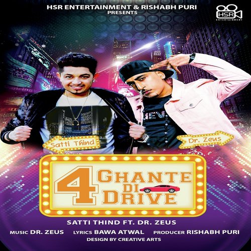 download Satti Thind  4 Ghante Di Drive mp3 Single Tracks song 