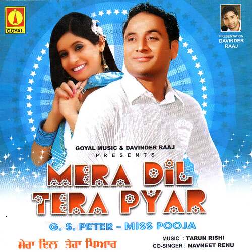 download G.S. Peter, Miss Pooja  Aaja Tu Chham Chham Kardi mp3 Single Tracks song 