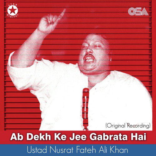 download Nusrat Fateh Ali Khan  Ab Dekh Ke Jee Gabrata Hai mp3 Single Tracks song 