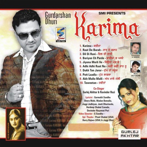 download Gurdarshan Dhuri, Gurlej Akhtar, Ravinder Rozi  Addi Addi Raat mp3 Single Tracks song 