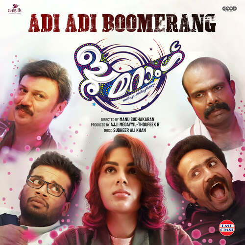 download Subheer Ali Khan, Suresh Babu Narayanan, Saranya Nair  Adi Adi Boomerang mp3 Single Tracks song 