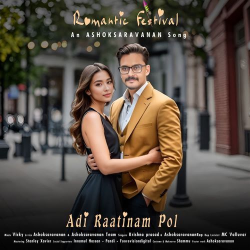 download Ashoksaravanan, Ashoksaravananteam  Adi Raatinam Pol mp3 Single Tracks song 