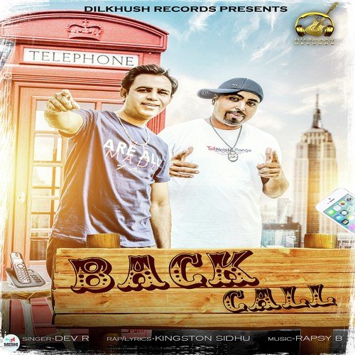 download Dev R  Back Call mp3 Single Tracks song 