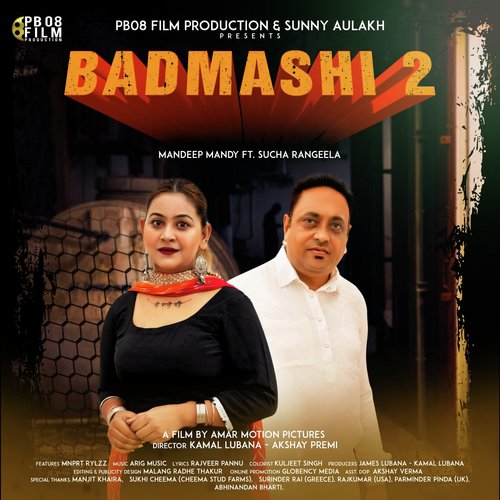 download Mandeep Mandy, Sucha Rangeela  Badmashi 2 mp3 Single Tracks song 