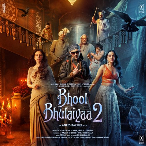 download Pritam, Tanishk Bagchi, Neeraj Shridhar, Mellow D, Bob  Bhool Bhulaiyaa 2 Title Track mp3 Single Tracks song 