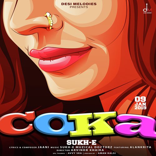 download Sukh-E  Coka mp3 Single Tracks song 