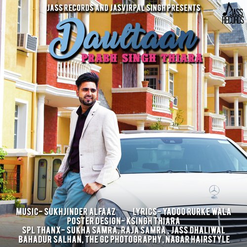 download Prabh Singh Thiara  Daultaan mp3 Single Tracks song 