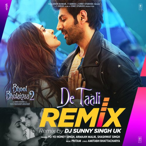 download Yo Yo Honey Singh, Armaan Malik, Shashwat Singh, DJ Sunny Singh UK, Pritam  De Taali Remix mp3 Single Tracks song 