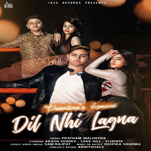 download Pratham Malhotra  Dil Nhi Lagna mp3 Single Tracks song 