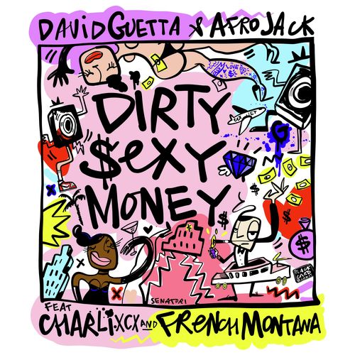 download David Guetta, Afrojack  Dirty Sexy Money mp3 Single Tracks song 