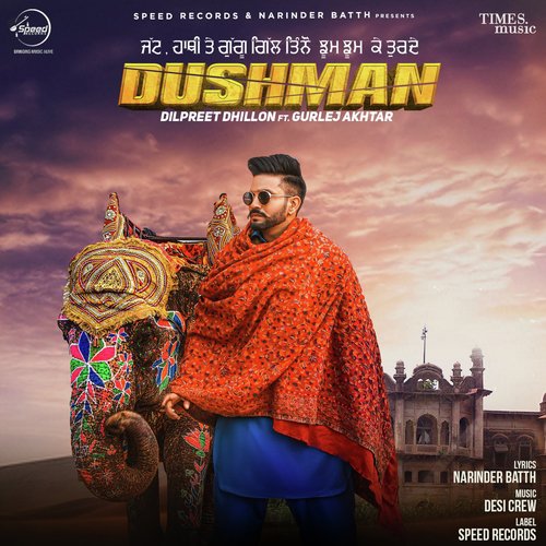 download Dilpreet Dhillon, Gurlej Akhtar  Dushman mp3 Single Tracks song 