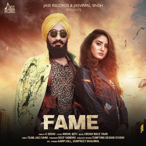 download G Sidhu  Fame mp3 Single Tracks song 