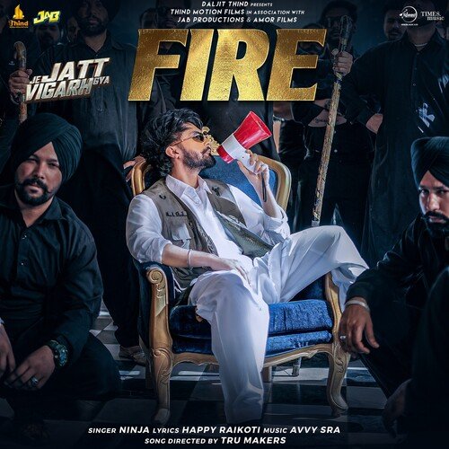 download Ninja, Avvy Sra, Happy Raikoti  Fire mp3 Single Tracks song 