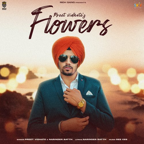 download Preet Vidhate, Narinder Batth  Flowers mp3 Single Tracks song 