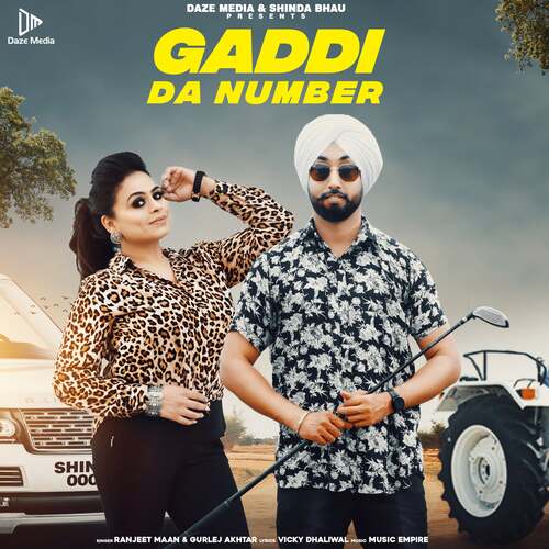 download Ranjeet Maan, Gurlej Akhtar  Gaddi Da Number mp3 Single Tracks song 