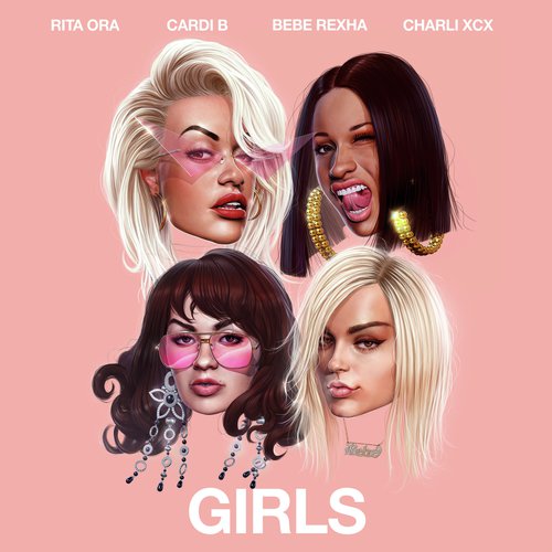 download Rita Ora, Charli XCX, Cardi B, Bebe Rexha  Girls mp3 Single Tracks song 