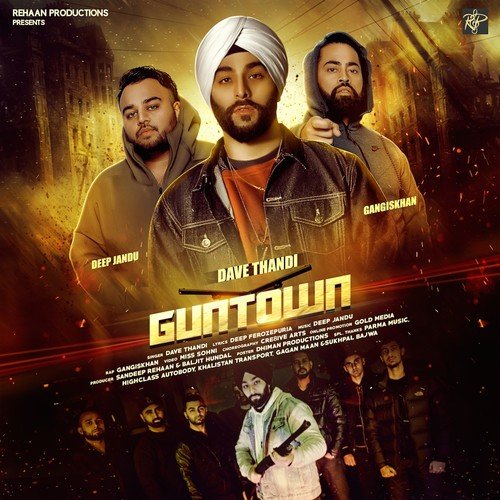 download Dave Thandi, Gangis Khan  GunTown mp3 Single Tracks song 