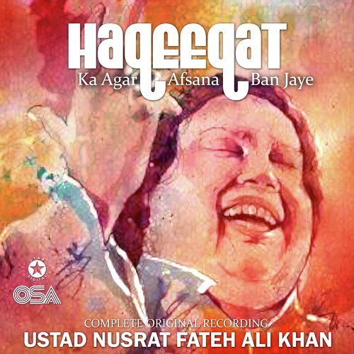 download Nusrat Fateh Ali Khan  Haqeeqat Ka Agar Afsana Ban Jaye mp3 Single Tracks song 