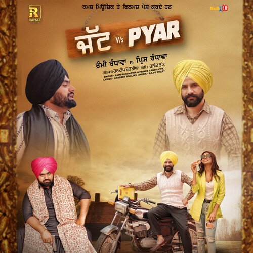 download Rami Randhawa, Prince Randhawa  Jatt Vs Pyar mp3 Single Tracks song 