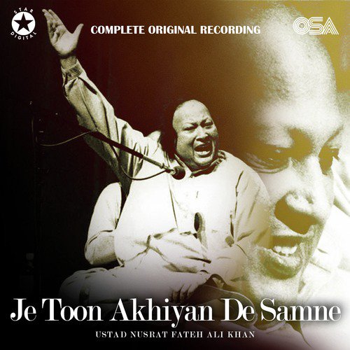 download Nusrat Fateh Ali Khan  Je Toon Akhiyan De Samne mp3 Single Tracks song 