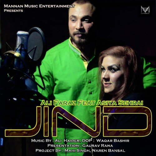 download Asiya Sehrai, Ali Faraz  Jind mp3 Single Tracks song 