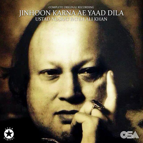 download Nusrat Fateh Ali Khan  Jinhoon Karna Ae Yaad Dila mp3 Single Tracks song 