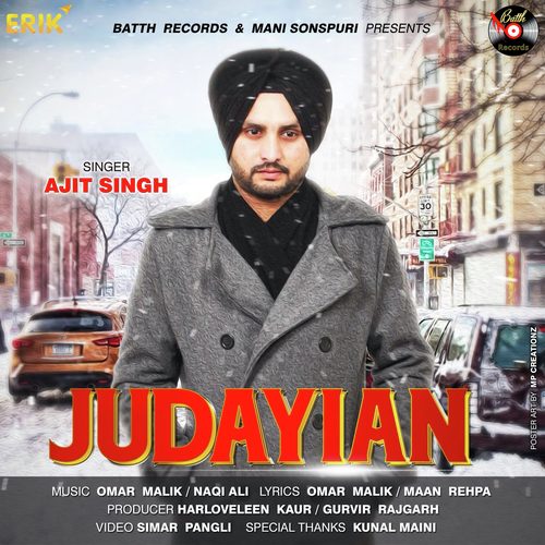 download Ajit Singh  Judaaiyan mp3 Single Tracks song 