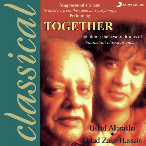 download Ustad Alla Rakha, Ustad Zakir Hussain  Jugalbandi In Teen Taal mp3 Single Tracks song 