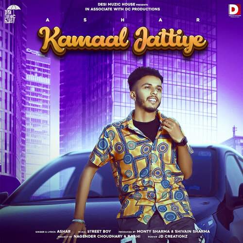 download Ashar  Kamaal Jattiye mp3 Single Tracks song 