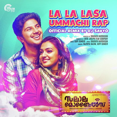 download Nazriya Nazim, Gopi Sunder  La La Lasa Ummachi Rap mp3 Single Tracks song 