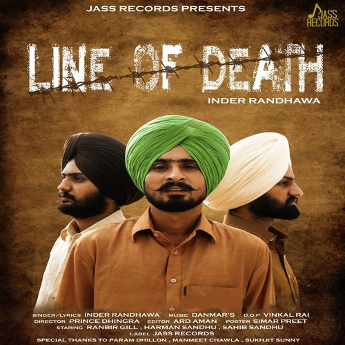 download Inder Randhawa  Line Of Death mp3 Single Tracks song 