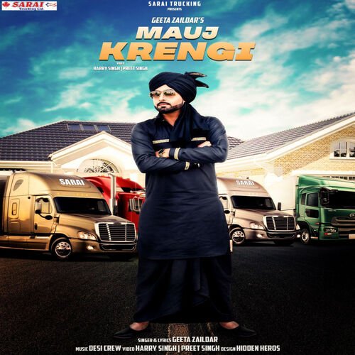 download Geeta Zaildar  Mauj Krengi mp3 Single Tracks song 