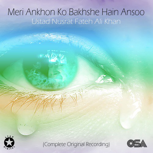 download Nusrat Fateh Ali Khan  Meri Ankhon Ko Bakhshe Hain Ansoo mp3 Single Tracks song 