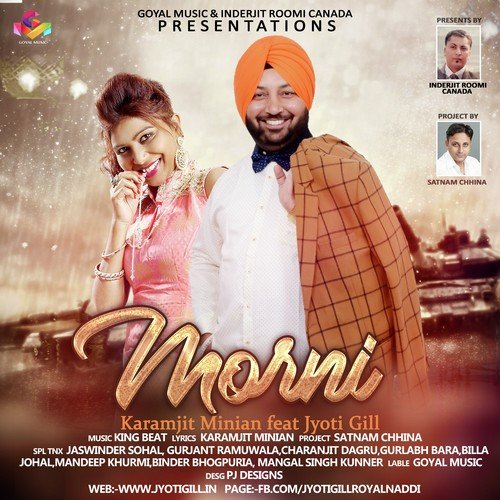 download Karamjit Minian, Jyoti Gill  Morni mp3 Single Tracks song 