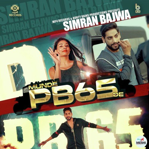 download Simran Bajwa  Munde PB65 De mp3 Single Tracks song 