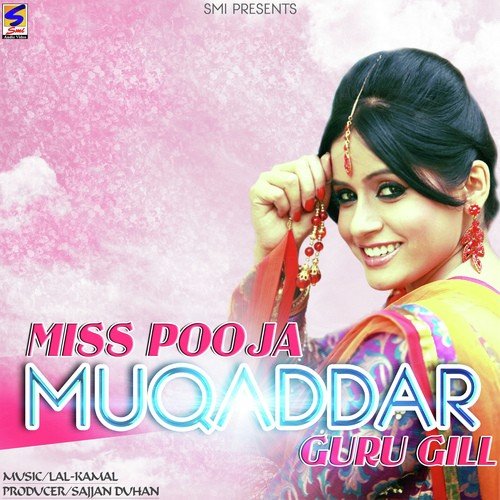 download Guru Gill, Miss Pooja  Muqaddar mp3 Single Tracks song 