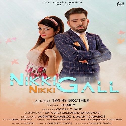 download Joney  Nikki Nikki Gall mp3 Single Tracks song 