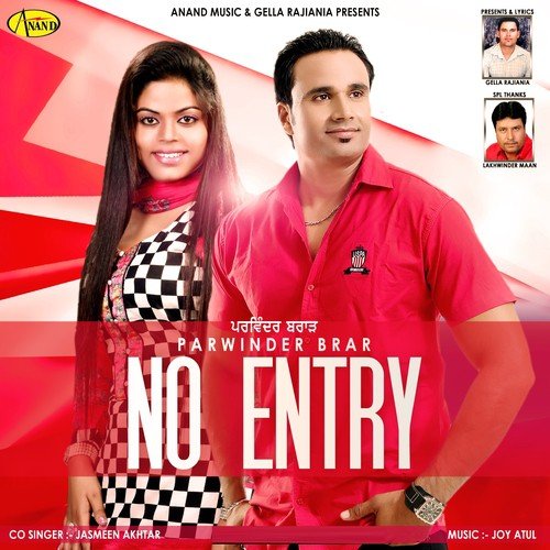 download Parwinder Brar, Jasmeen Akhtar  No Entry mp3 Single Tracks song 