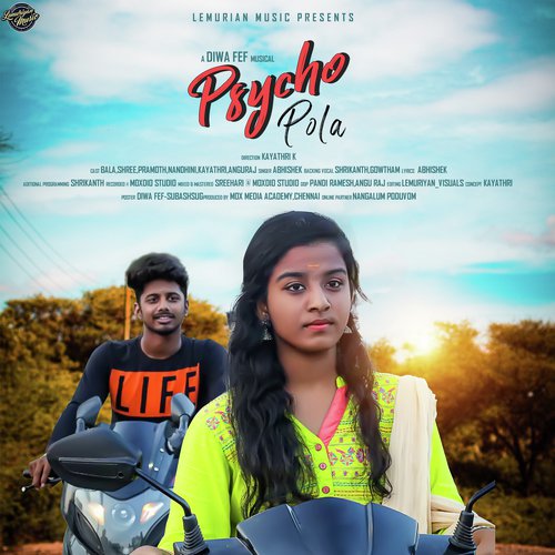 download Abhishek Pughazh, Diwa FeF  Psycho Pola mp3 Single Tracks song 