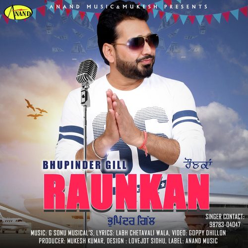 download Bhupinder Gill  Raunkan mp3 Single Tracks song 