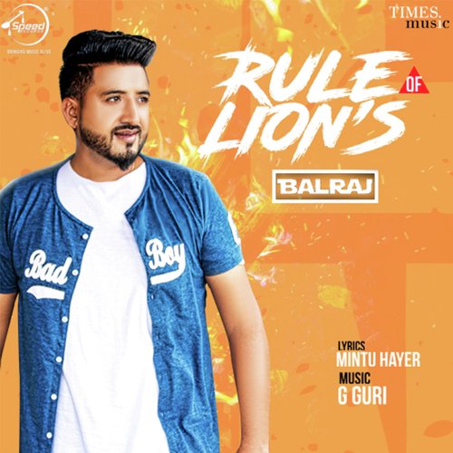 download Balraj  Rule Of Lions mp3 Single Tracks song 