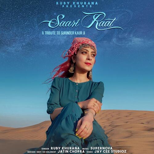 download Ruby Khurana  Saari Raat mp3 Single Tracks song 