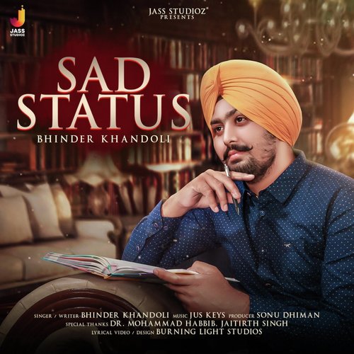 download Bhinder Khandoli  Sad Status mp3 Single Tracks song 