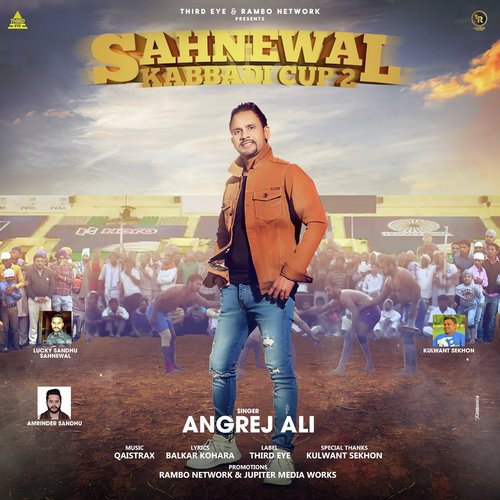 download Angrej Ali  Sahnewal Kabbadi Cup 2 mp3 Single Tracks song 