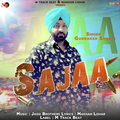 download Gurbaksh Shonki  Sajaa mp3 Single Tracks song 