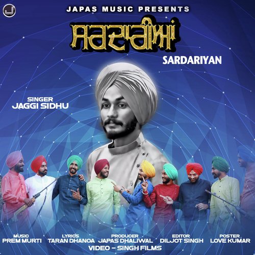 download Jaggi Sidhu  Sardariyan mp3 Single Tracks song 