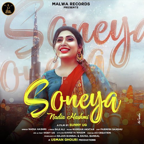 download Nadia Hashmi  Soneya mp3 Single Tracks song 