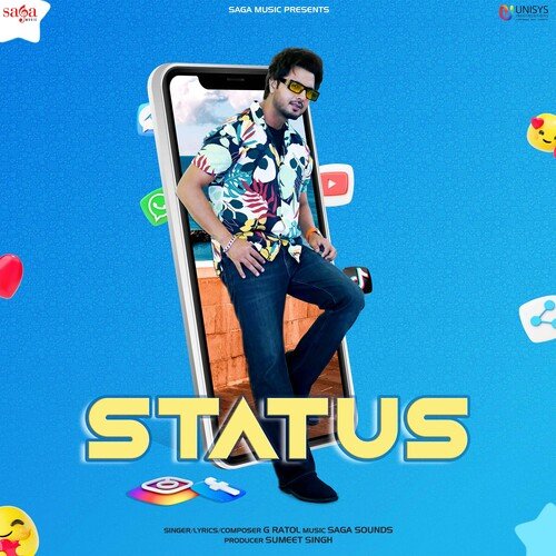 download G Ratol, Saga Sounds  Status mp3 Single Tracks song 